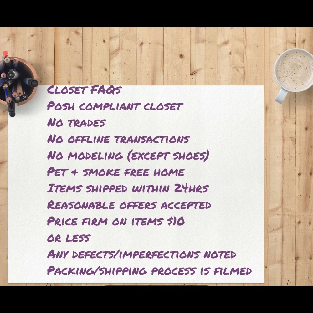 Closet FAQs
